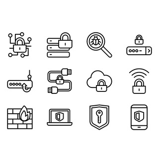 Computer Security Elements icon packages
