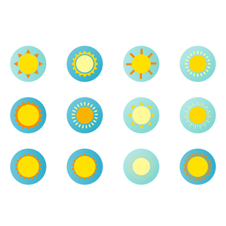 Sun Collection icon packages