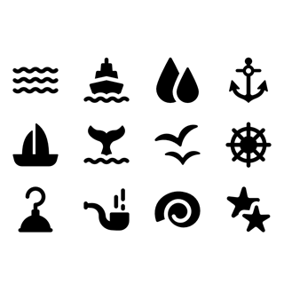 Sailing Collection icon packages