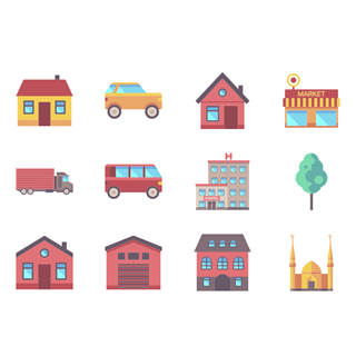 City Element Collection icon packages