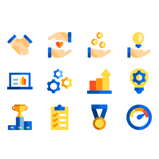 Work Productivity Collection icon packages