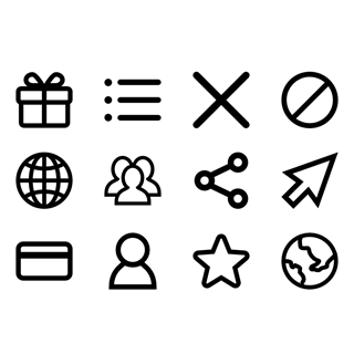 Basic UI Set icon packages