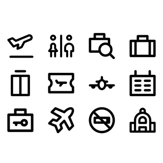 Airport Compilation icon packages