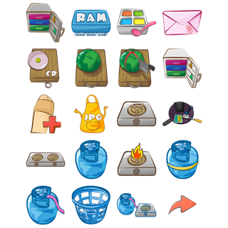 Kitchen icon packages