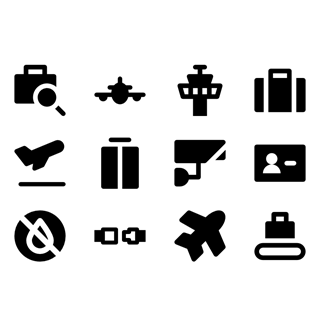 Airport Element Compilation icon packages
