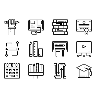 Education Icon Elements icon packages
