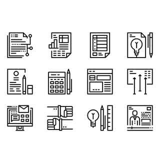 Business and Technology Collection icon packages