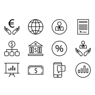 Business and Finance Icon Collection icon packages