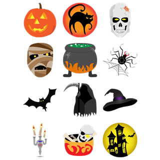 Halloween Theme icon packages