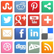 Isometric Social Icons icon packages