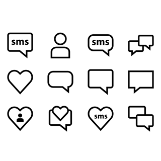 Sms Text Messaging icon packages