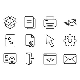 User interface icon packages