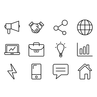 Business Icon Set icon packages