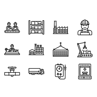 Industry Icon Collection icon packages