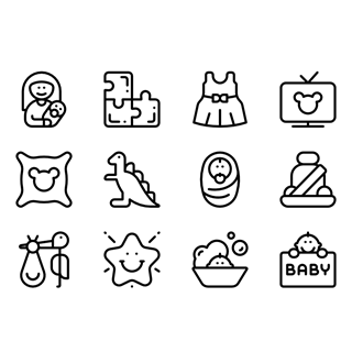 Baby Icon Collection icon packages