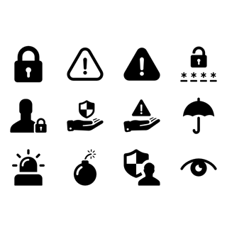 Security Icon Set icon packages