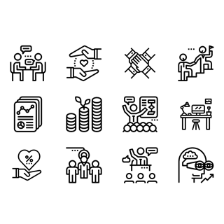 Business and Commerce icon packages