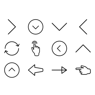 Interaction Icon Set icon packages