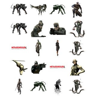 Metal Gear Solid 4 icon packages
