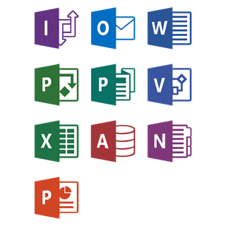Office 2013 HD icon packages