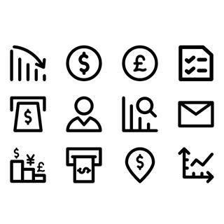 Business Element Compilation icon packages