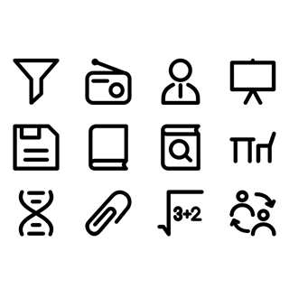 School Collection icon packages