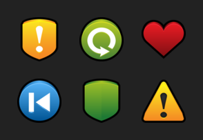Buttons icon packages