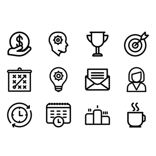 Productivity icons icon packages
