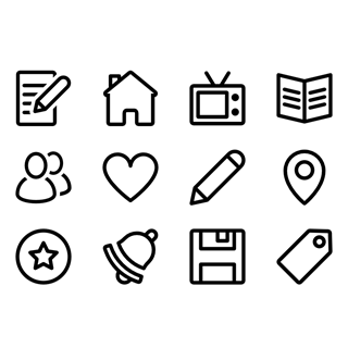 UI Interface Set icon packages