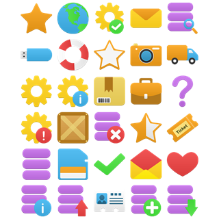 Flatastic Part 2 icon packages