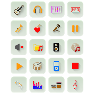 20 Music Icons icon packages