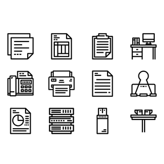 Office Icons Set icon packages