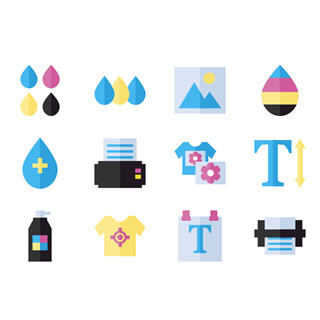 Printing icon packages
