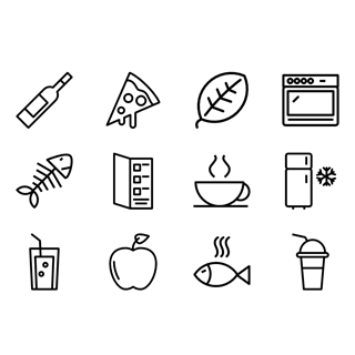 Kitchen Elements icon packages