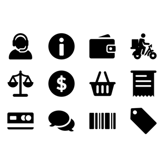 Ecommerce icons icon packages
