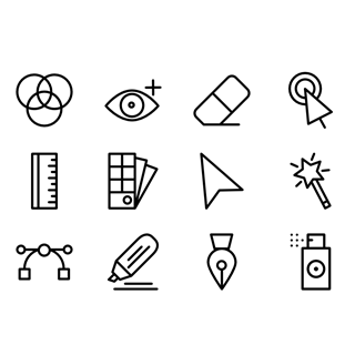 Graphic Tools icon packages