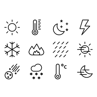 Weather Icon Compilation icon packages