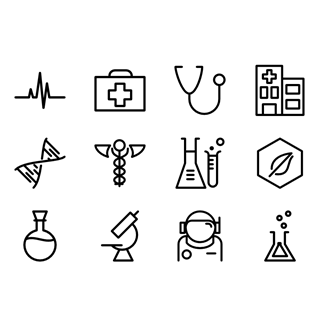 Science Set icon packages