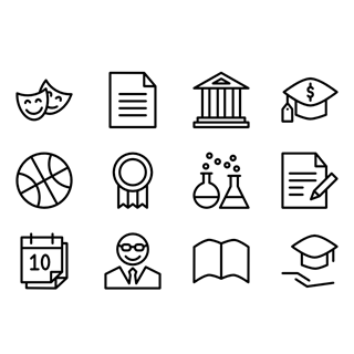 School Compilation icon packages