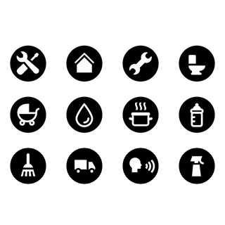 Housekeeping icon packages