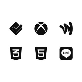 Social Media & Logos I Glyph icon packages