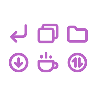 Bold Purple (Free Samples) icon packages