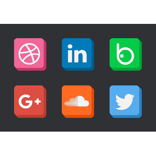Social Media - Square icon packages