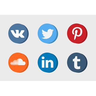 Social Media - Circle icon packages