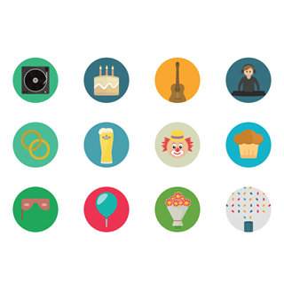 Party icons icon packages