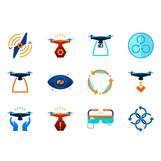 Drone icon packages