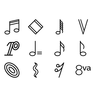 Music Symbols icon packages