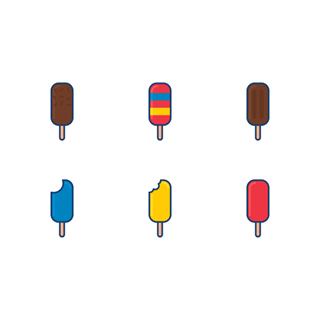 Ice Cream Yummy icon packages
