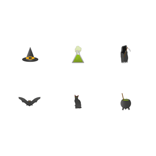 Spooky Halloween Icons icon packages