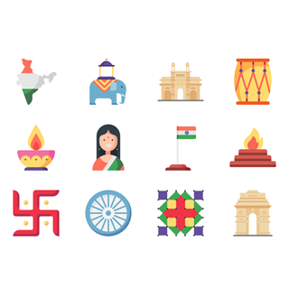 India icon packages
